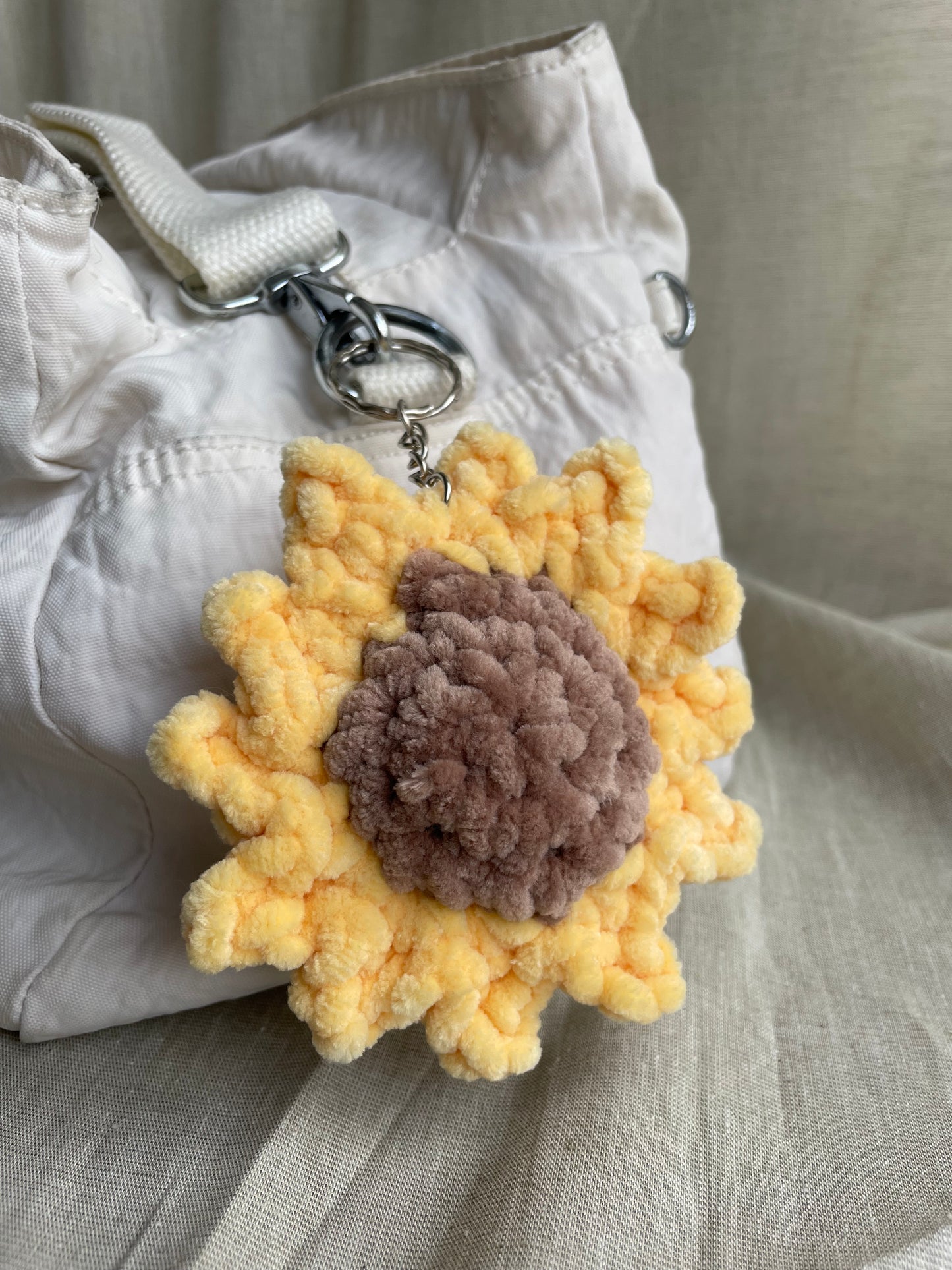 Sunflower Keychain