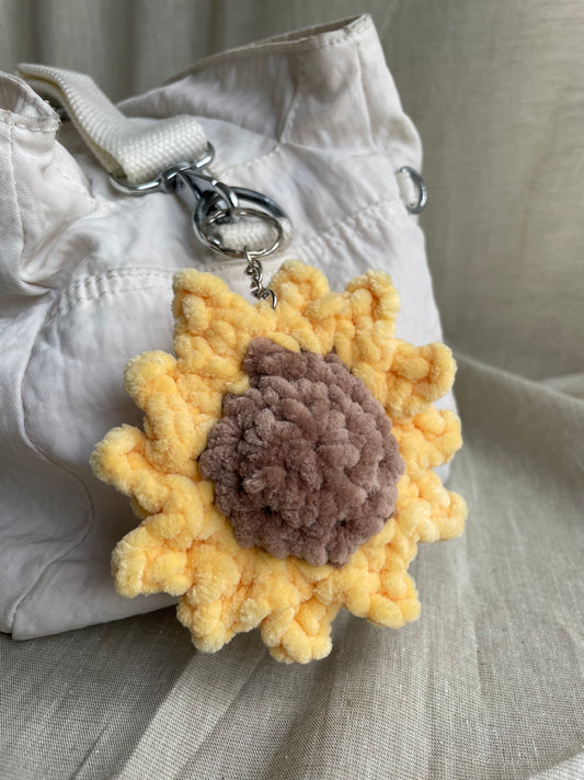 Sunflower Keychain