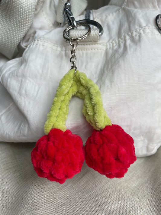 Cherry Keychain