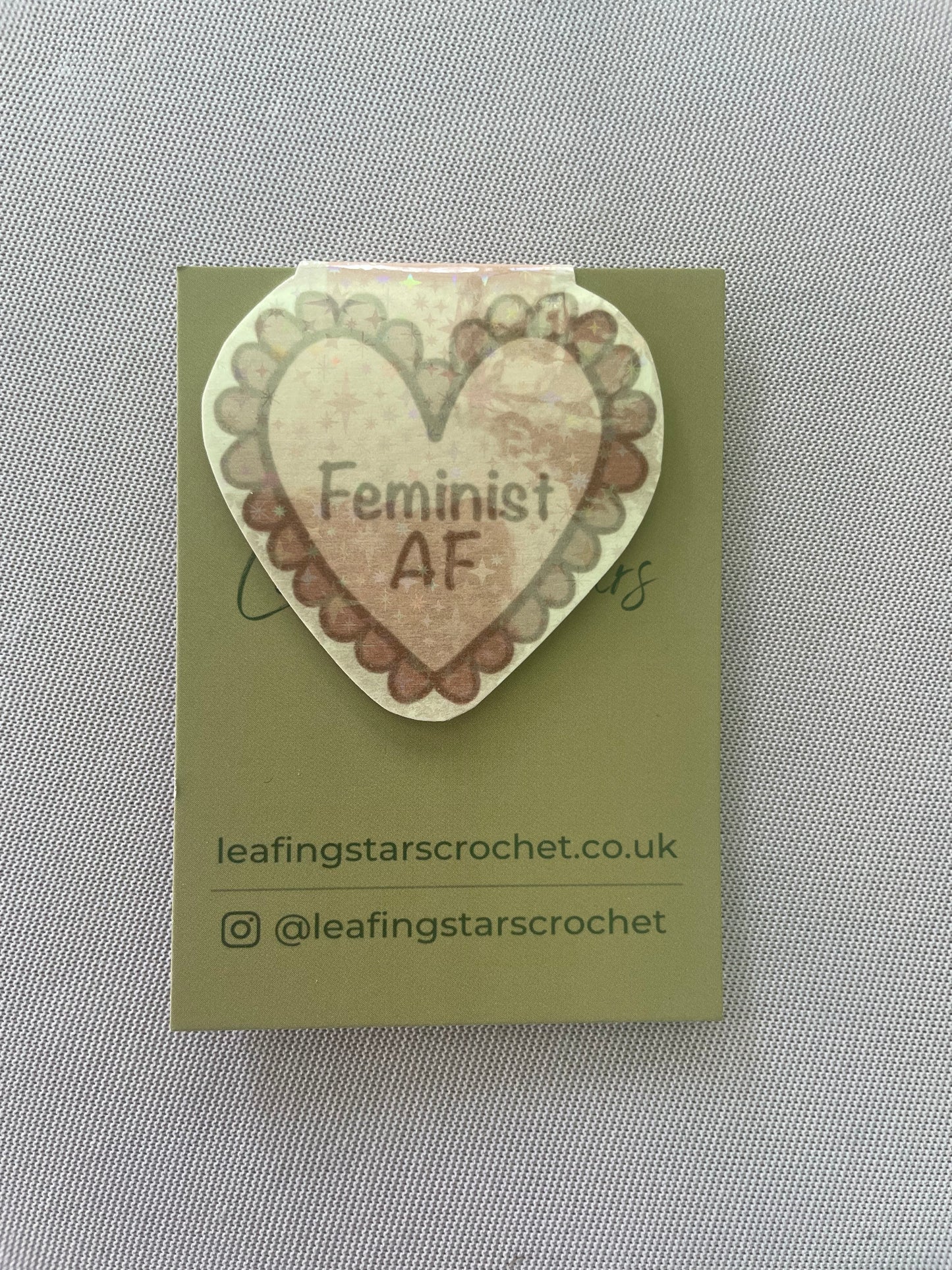 Feminist AF Magnetic Bookmark