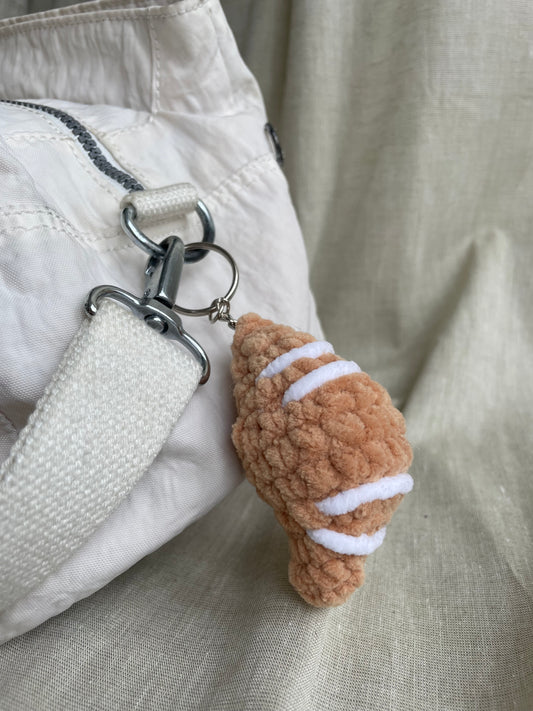 Croissant Keychain